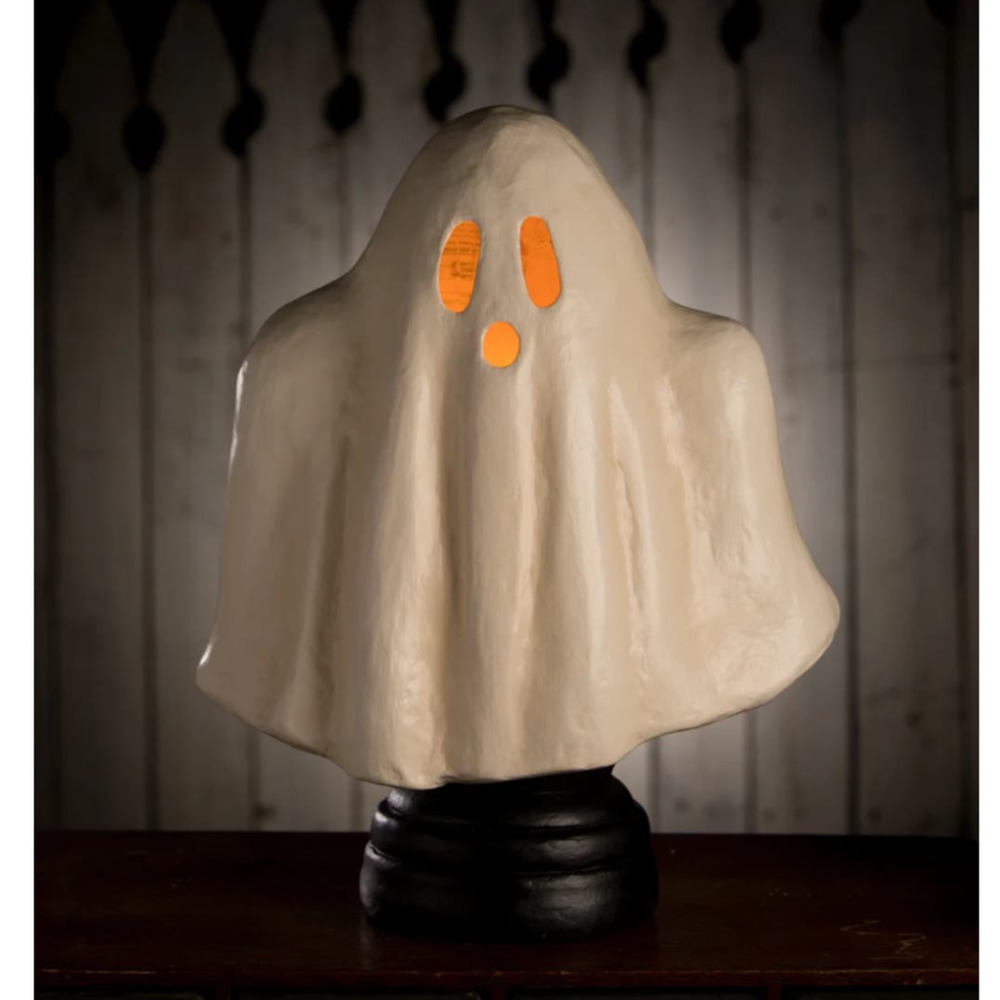 Bethany Lowe Ghost Boo Lantern Large 15" New - Picture 5 of 10